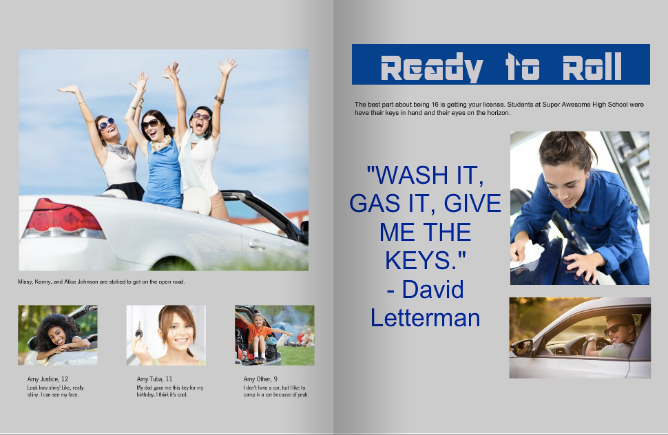 use a style tile as your yearbook style guide yearbook advertisements flyers